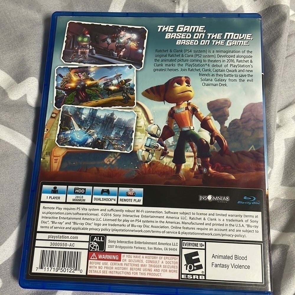 PS4 Rachet Lank - Picture 4 of 4